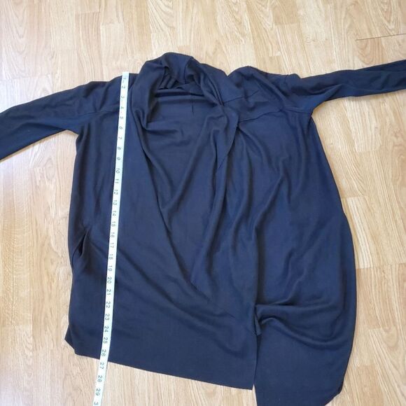 BLANKNYC | Cloud Nine Drape Jacket - size Small in Black. - Picture 11 of 14